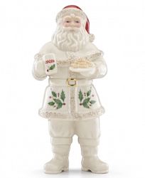 Lenox Santa With Cookies Figurine, Created for Macy's