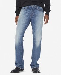 Silver Jeans Co. Men's Gordie Loose Straight-Fit Stretch Jeans