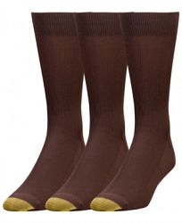 Gold Toe Men's 3-Pk. Extended-Size Dress Socks