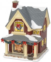 Department 56 Villages Rockwell's Christmas Eve