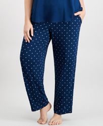 Alfani Plus Size Printed Pajama Pants, Created for Macy's