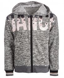 Ideology Little Girls Dance-Print Zip-Up Hoodie, Created for Macy's