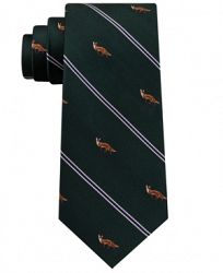 Club Room Men's Standing Fox Silk Tie, Created for Macy's