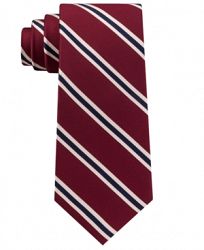 Club Room Men's Club Stripe Silk Tie, Created for Macy's