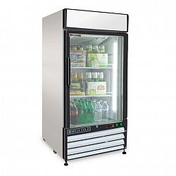 Maxx Cold X-Series 26" 12 Cu. Ft. Reach-In Refrigerator Stainless Steel