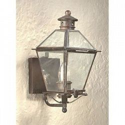 B8950NAB - Troy Lighting - Montgomery - 13.5 One Light Outdoor Wall Lantren Natural Aged Brass Finish - Montgomery