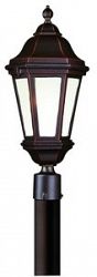 PFCD6832ABZ - Troy Lighting - Verona - Two Light Outdoor Post Lantern Antique Bronze Finish with Frosted/Clear Seeded Glass - Verona