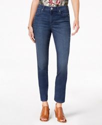Style & Co Petite Slim Straight-Leg Ankle Jeans, Created for Macy's