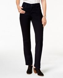 Style & Co Petite Tummy-Control Straight-Leg Jeans, Created for Macy's
