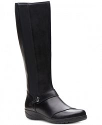 Clarks Collection Women's Cheyn Meryl Riding Boots Women's Shoes