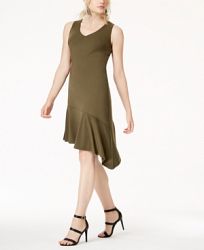 Bar Iii Sleeveless Asymmetrical-Hem Dress, Created for Macy's