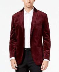 Alfani Men's Textured Velvet Sport Coat, Created for Macy's