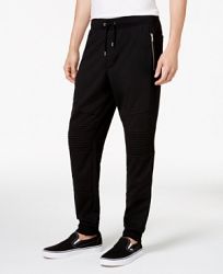 I. n. c. Men's Moto Knit Jogger Pants, Created for Macy's