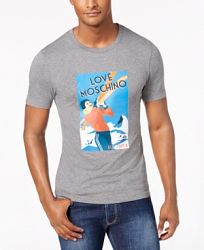 Love Moschino Men's Ski Graphic T-Shirt