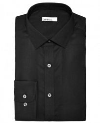 Bar Iii Men's Slim-Fit Stretch Easy-Care Textural Solid Dress Shirt, Created For Macy's
