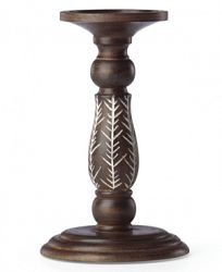 Lenox Alpine Medium Wood Candlestick