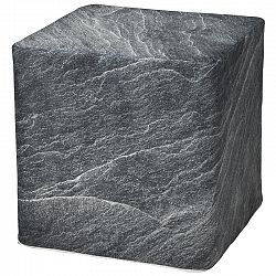 London Drugs Foam Seat - Marble Stone - 45 x 45 x 45cm