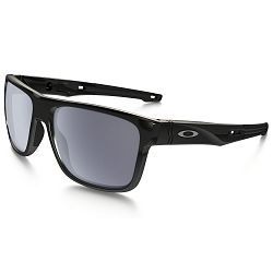 Crossrange - Polished Black - Grey Lens Sunglasses-No Color