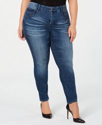 Ysj Plus Size Skinny Ankle Jeans, Created for Macy's