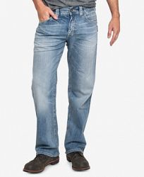 Silver Jeans Co. Men's Eddie Big and Tall Relaxed Fit Jeans