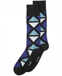 AlfaTech by Alfani Men's Geometric-Print Socks, Created for Macy's