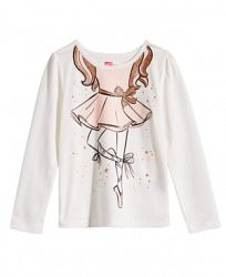 Epic Threads Little Girls Ballerina T-Shirt, Created for Macy's