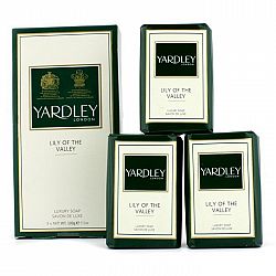 Lily Of The Valley Luxury Soap - 3x100g-3.5oz