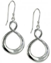 Giani Bernini Infinity Drop Earrings in Sterling Silver, Created for Macy's