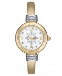 Charter Club Women's Two-Tone Cuff Bracelet Watch 25mm, Created for Macy's