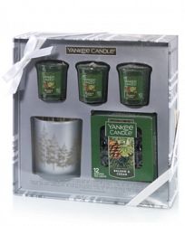 Yankee Candle Holiday Winter Trees Votive Candle Set
