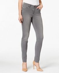 Style & co. Petite Curvy-Fit Skinny Jeans, Colored Wash