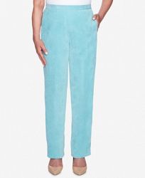 Alfred Dunner Petite Simply Irresistible Corduroy Pull-On Pants