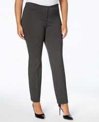 Alfani Plus Size Hollywood Skinny Ponte Pants, Created for Macy's