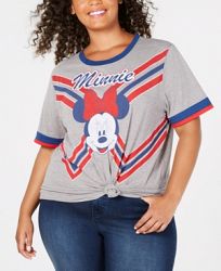 Mad Engine Plus Size Minnie Mouse Cheer Squad T-Shirt