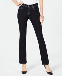 I. n. c. Contrast-Stitch Skinny Jeans, Created for Macy's