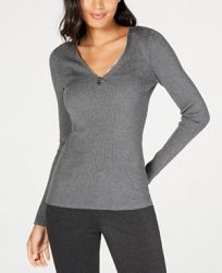 I. n. c. Zipper Embellished Sweater, Created for Macy's