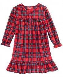 Matching Family Pajamas Brinkley Plaid Nightgown, Available in Toddler and Kids, Created For Macy's