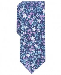 Bar Iii Men's Franconia Floral Skinny Tie, Created for Macy's