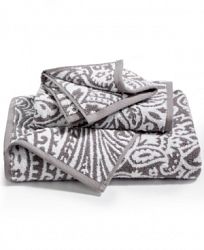 Charter Club Elite Cotton Fashion Paisley Hand Towel, Created for Macy's Bedding