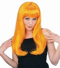 Orange Glamour Wig