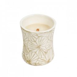 WoodWick Holiday Ceramic Hourglass Candle