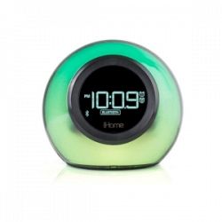 iHome Bluetooth Color Changing Dual Alarm Clock Fm Radio