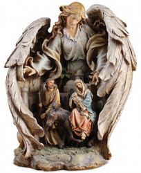 Napco Guardian Angel Bethlehem Scene Figurine