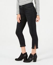 Style & Co Studded Skinny Ankle Jeans, Created for Macy's