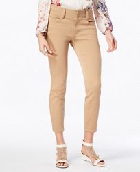 Thalia Sodi Double-Button Skinny Ankle Pants, Created for Macy's