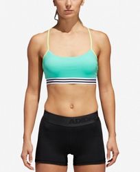 adidas ClimaLite Cross-Back Low-Support Compression Sports Bra