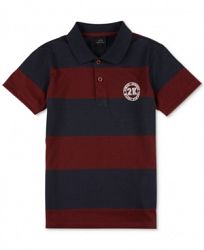 AX Armani Exchange Men's Rugby Striped Polo