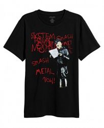 Men's Banksy Smash Metal graphic T-Shirt