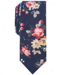 Bar Iii Men's Clara Floral Skinny Tie, Created for Macy's