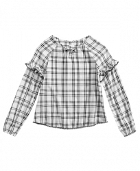 Epic Threads Big Girls Plaid Top, Created for Macy's